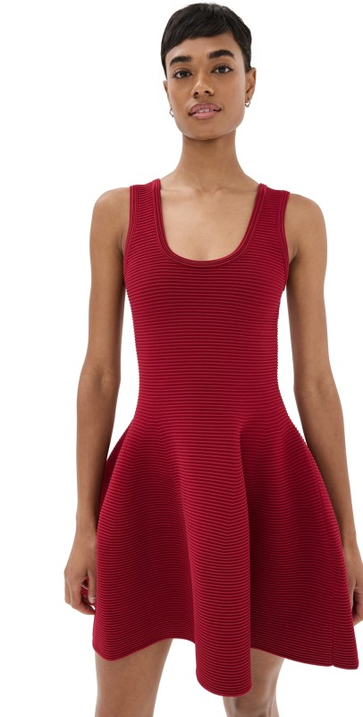 SIMKHAI Larina Mini Dress Cherry