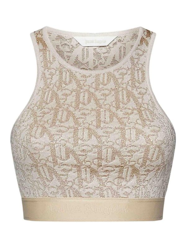 Palm Angels Top - Beige