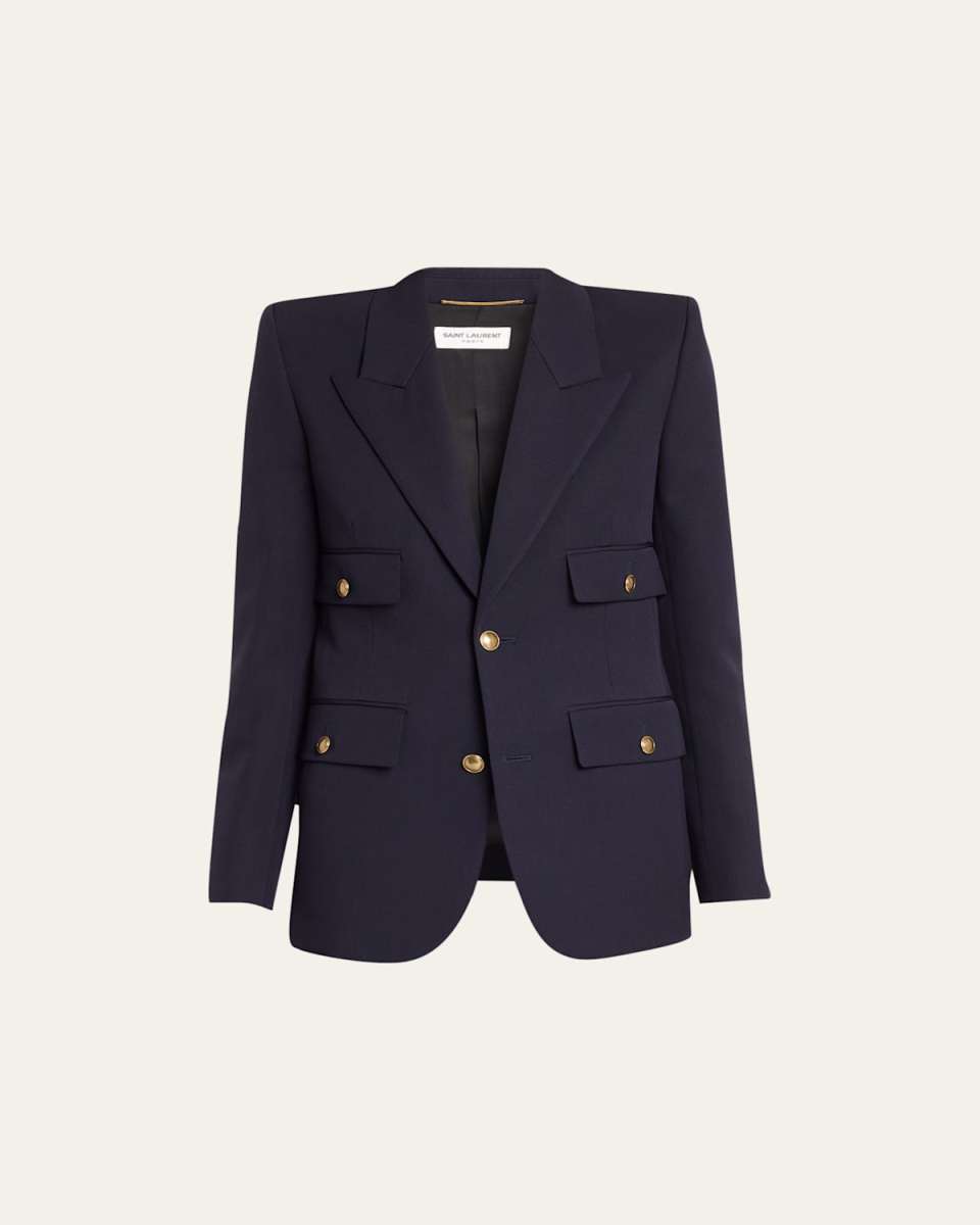 4-Pocket Blazer Jacket