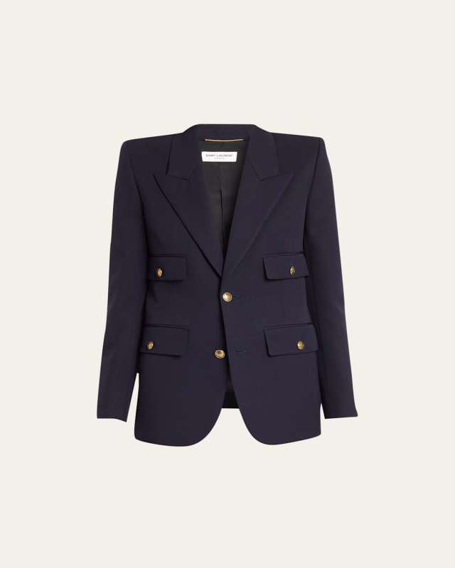 4-Pocket Blazer Jacket