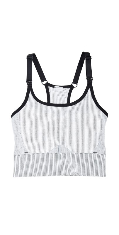 Ingrid & Isabel Active Seamless Nursing Bra Black/White Combo