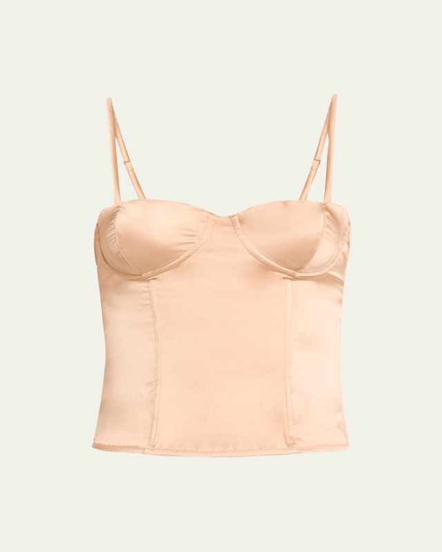 Tous Les Jours Charmeuse Bustier