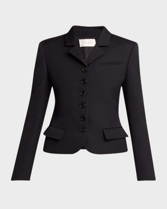 Fletcher Single-Breasted Wool Jacket