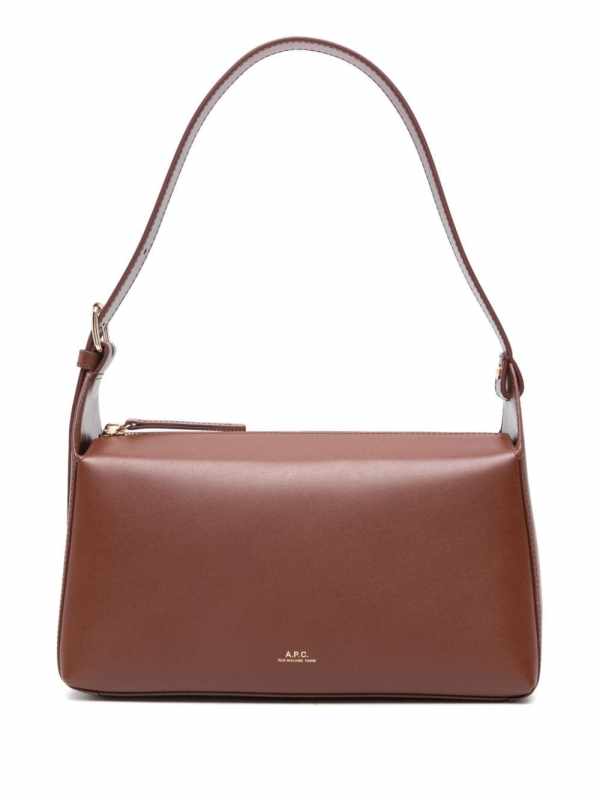 Virginie leather shoulder bag
