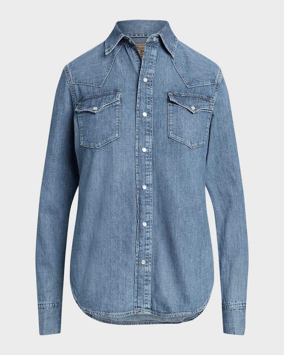 Denim Western Shirt