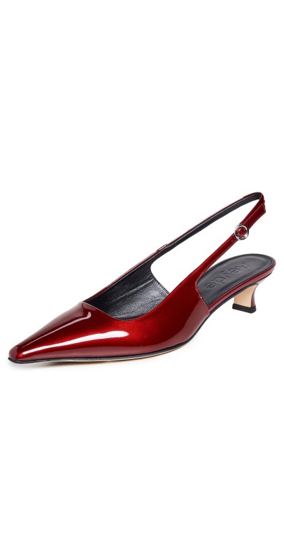 AEYDE Catrina Pumps Red Metallic