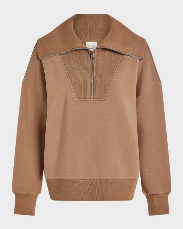 Catherine Half-Zip Sweatshirt