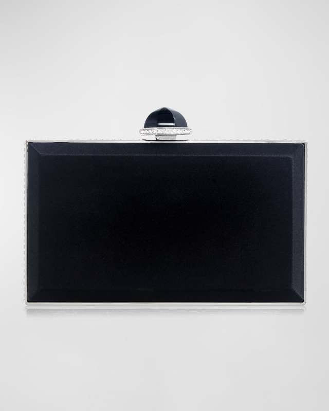Skylar Satin Clutch Bag
