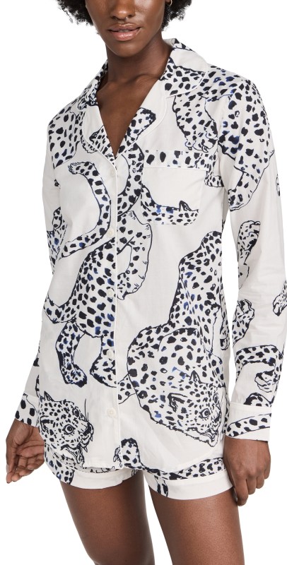 Desmond & Dempsey Signature Pj Set Cream