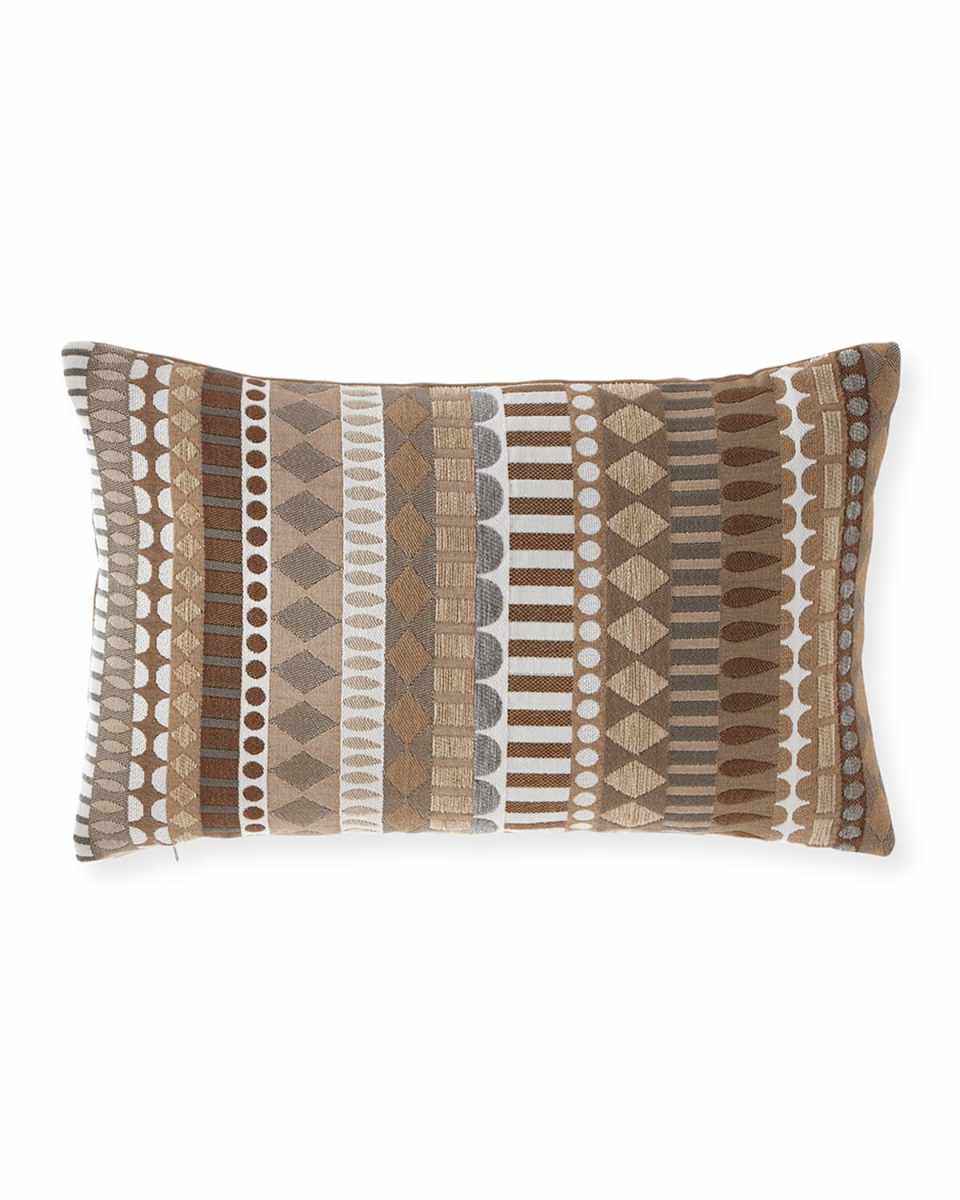 Deco Linen Lumbar Sunbrella Pillow
