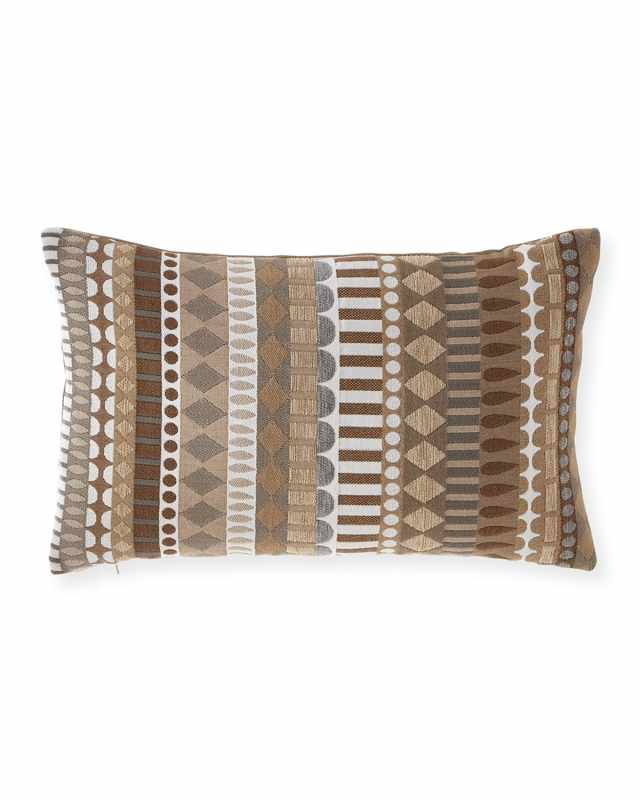 Deco Linen Lumbar Sunbrella Pillow