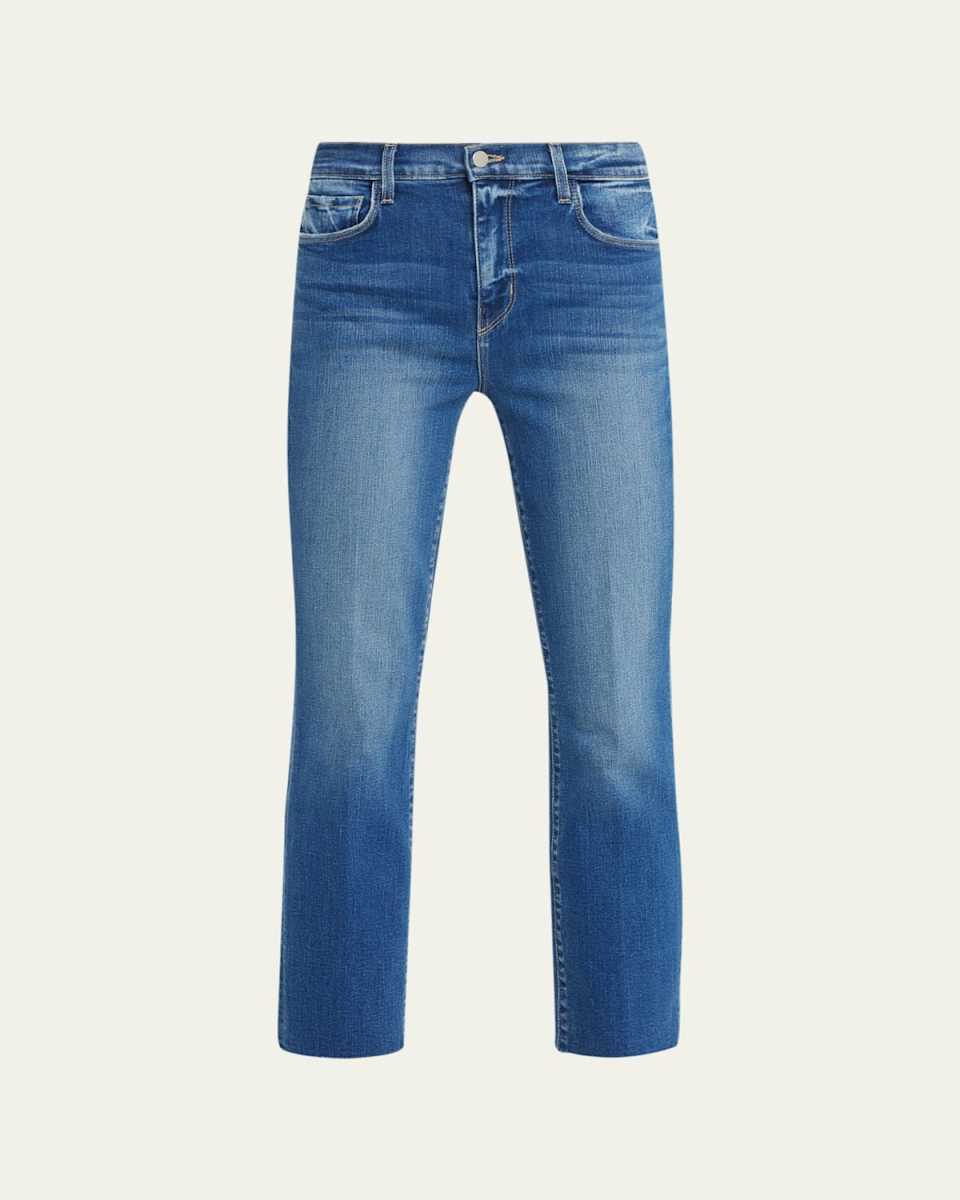 Sada Cropped Straight-Leg Jeans