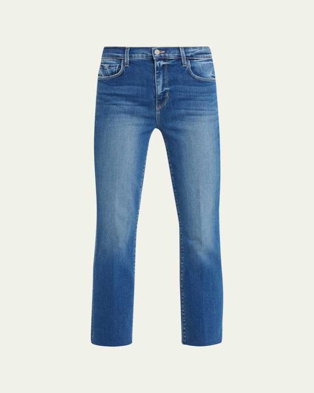 Sada Cropped Straight-Leg Jeans