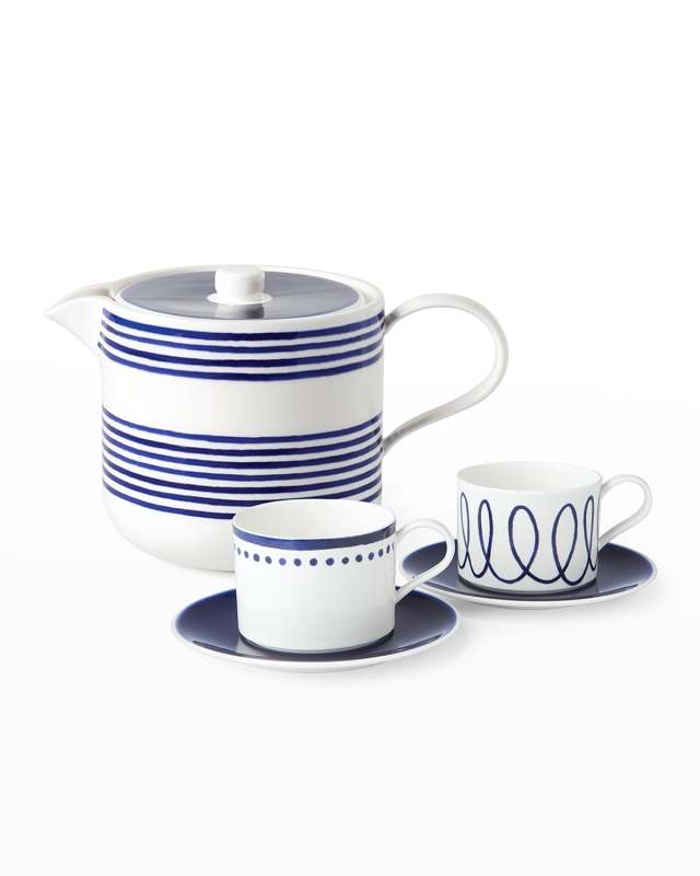 charlotte st. 5-piece tea set