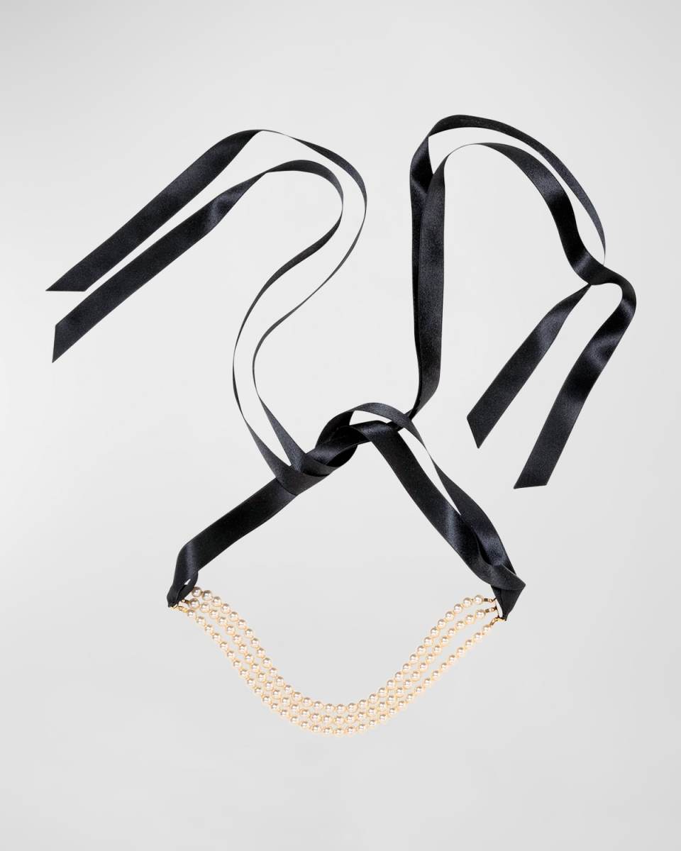 Blair Ribbon Tie Necklace