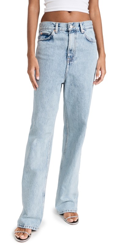 WARDROBE. NYC Denim Low Rise Jean Blue