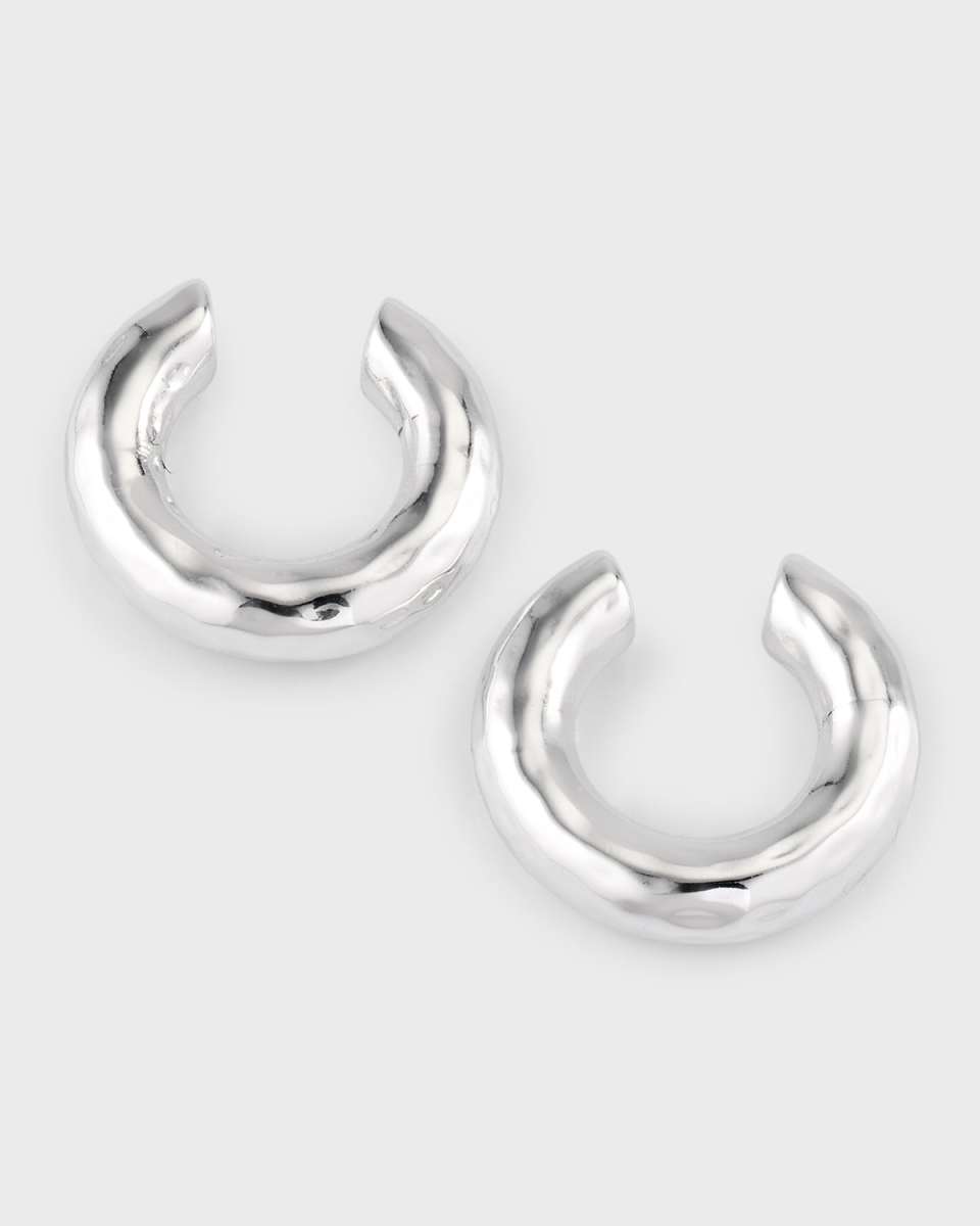 Silver Ear Cuff Pair