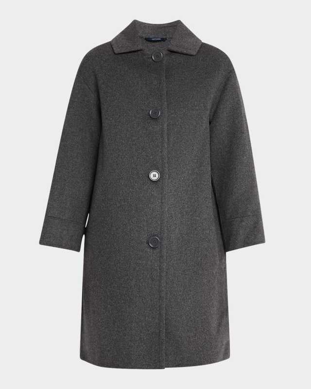 Ketch Virgin Wool Coat