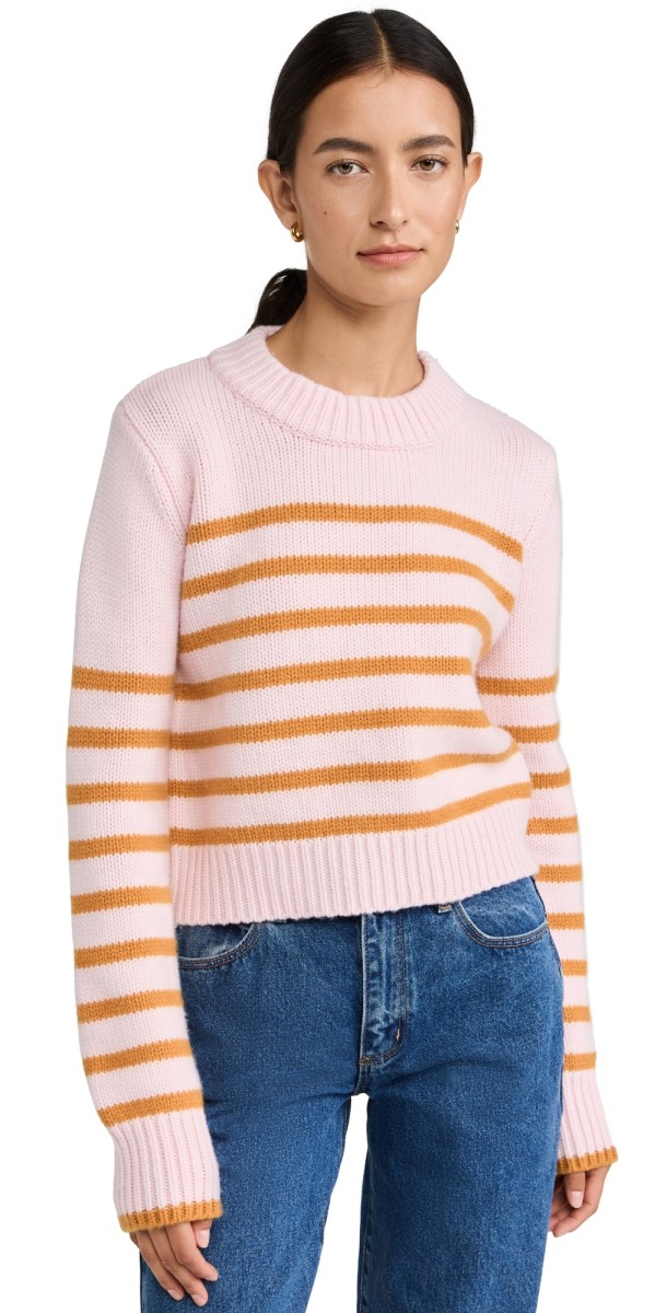 La Ligne Mini Marin Sweater Blush/Mustard