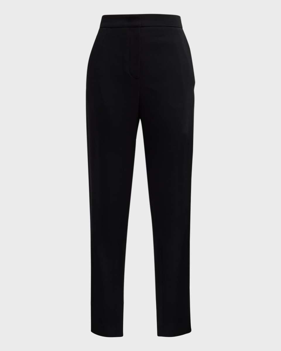 Cady Straight-Leg Trousers