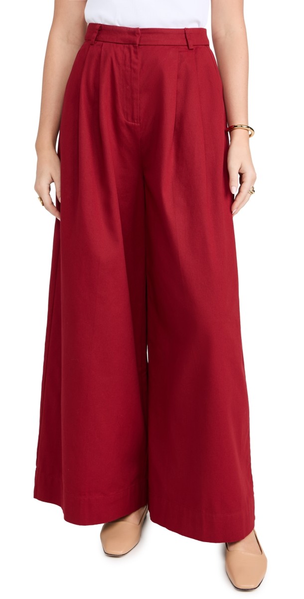 POSSE Wesley Trousers Garnet