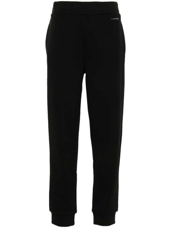 high-waist track trousers