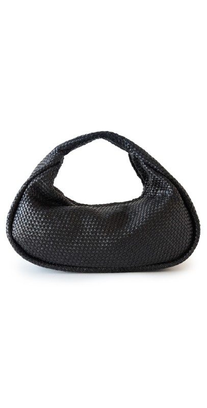 St. Agni Woven Bon Bon Bag Black