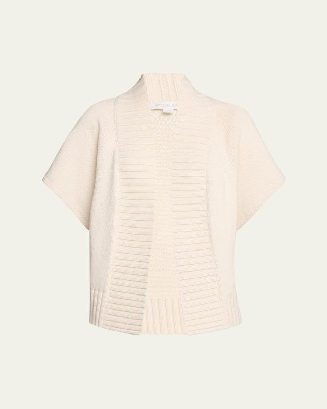 Open-Front Cashmere Cardigan