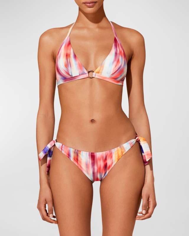 Ikat Flowers Bikini Bottoms
