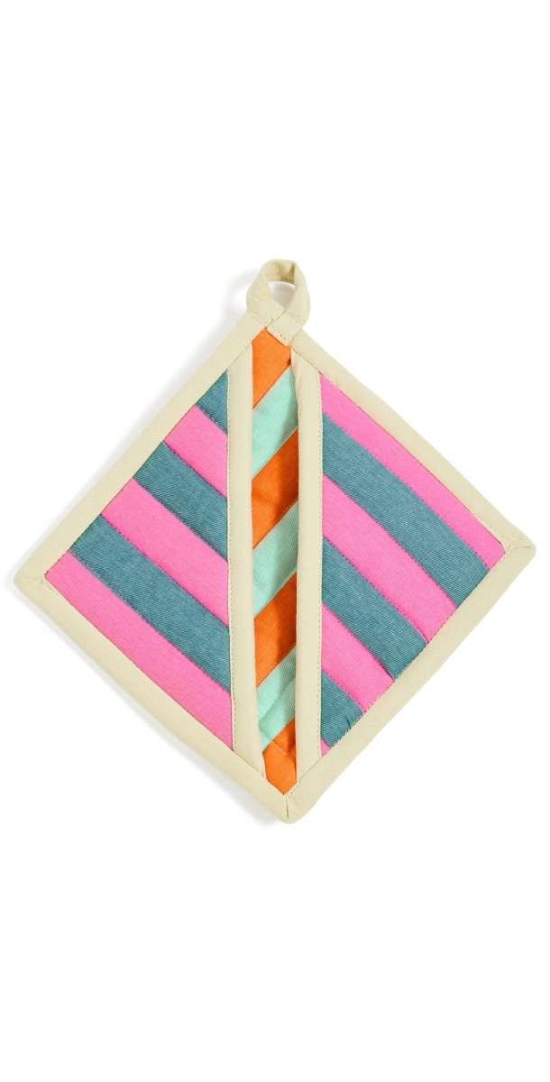 Dusen Dusen Pot Holder Mustard Strip