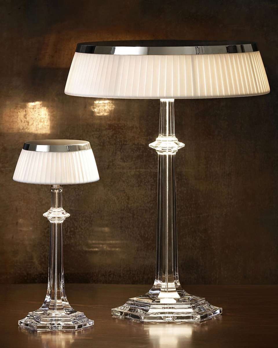 Bon Jour Versailles Large Crystal Table Lamp