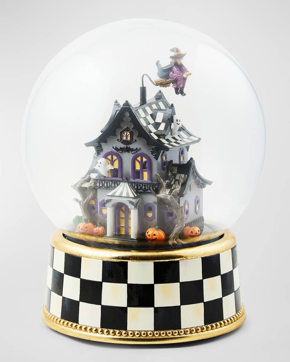 Halloween Haunted House Globe