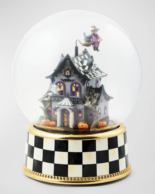 Halloween Haunted House Globe