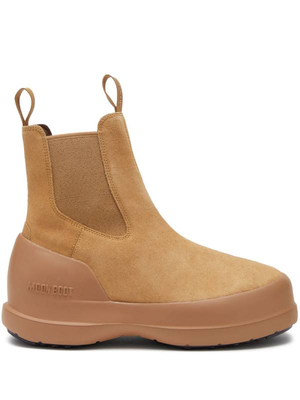 Luna logo-print boots