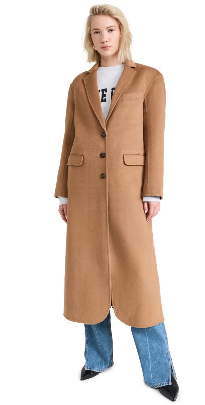 ANINE BING Quinn Coat Brown