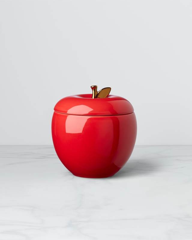 knock on wood apple cookie jar