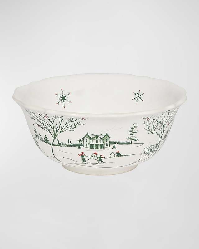 Country Estate Winter Frolic Cereal Evergreen