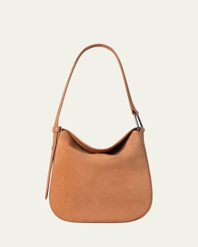 Anna Little Suede Hobo Bag
