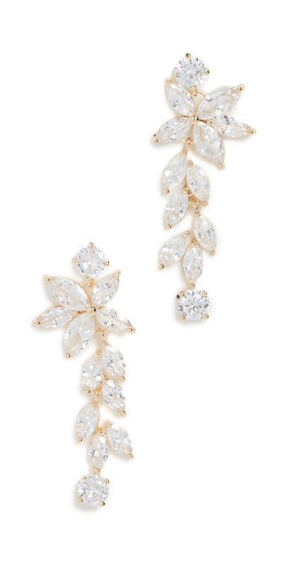 SHASHI Irresistible Earrings Crystal