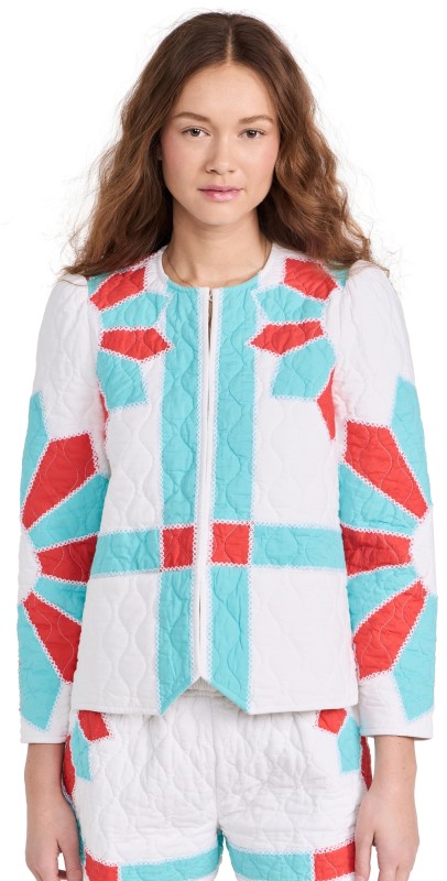 RHODE Sabrina Jacket Quilted Daisy
