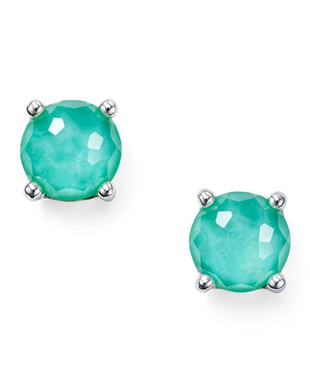 Mini Stud Earrings in Sterling Silver