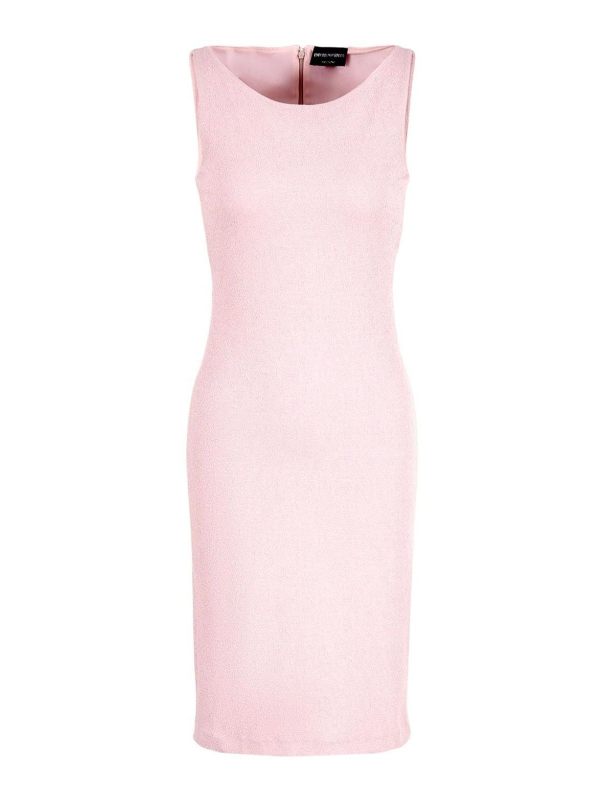 Emporio Armani Robe Courte - Rose Clair
