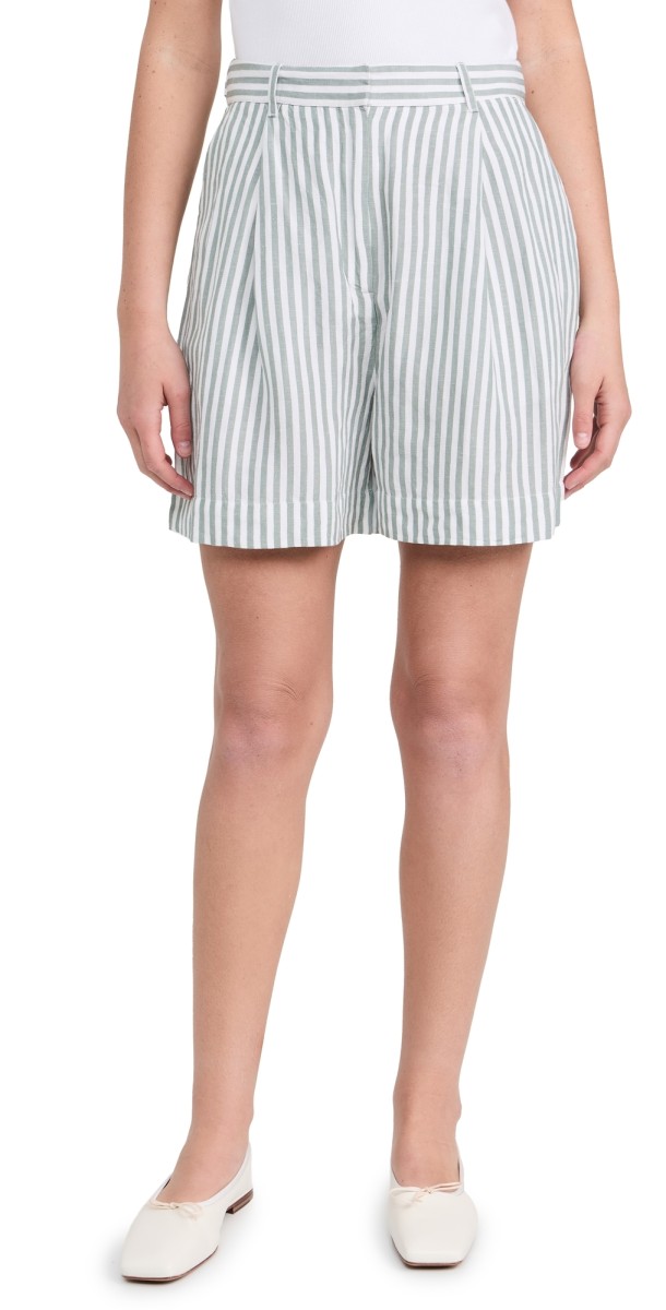 POSSE Lorenzo Shorts Seagrass Stripe