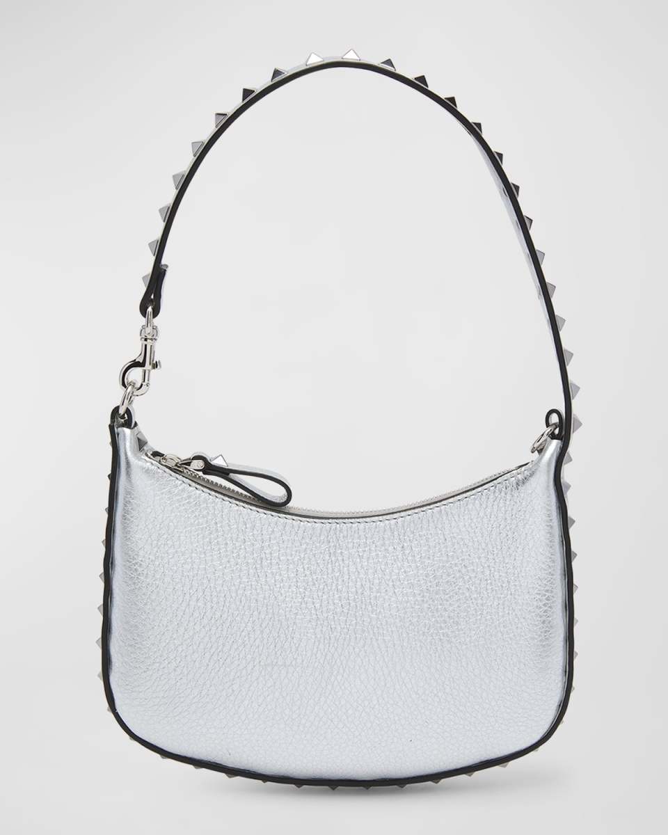 Mini Rockstud Metallic Shoulder Bag