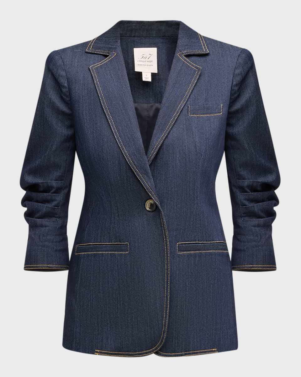 Khloe Denim Blazer