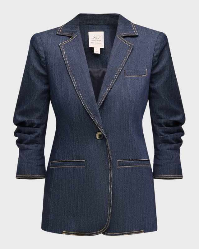 Khloe Denim Blazer