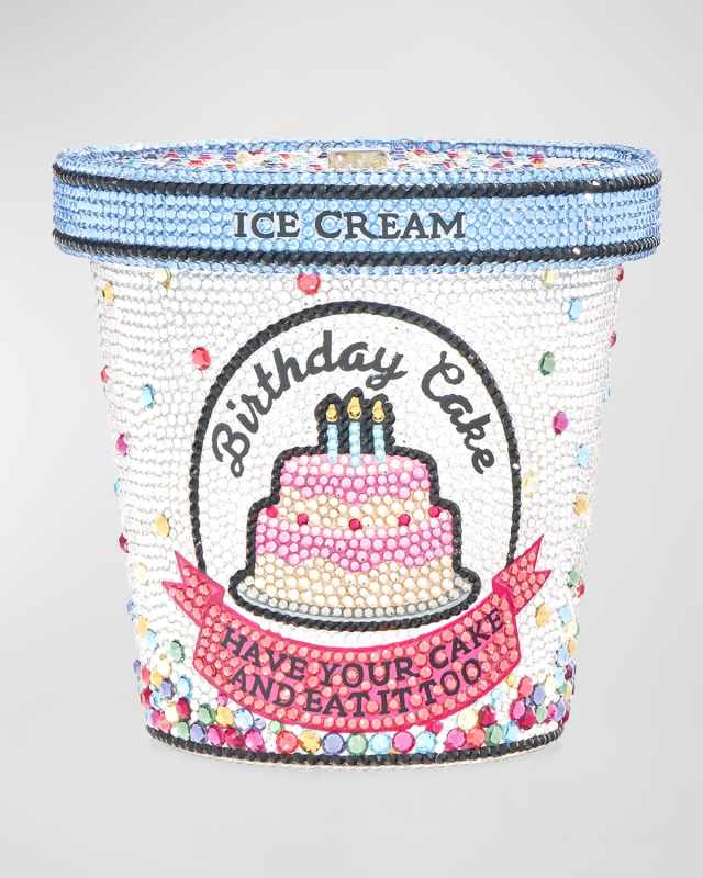 Ice Cream Pint Crystal Minaudiere