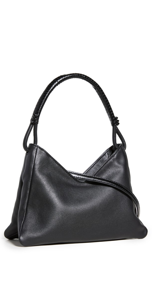 STAUD Valerie Shoulder Bag Black