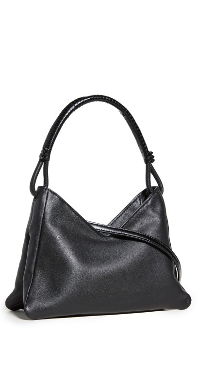 STAUD Valerie Shoulder Bag Black