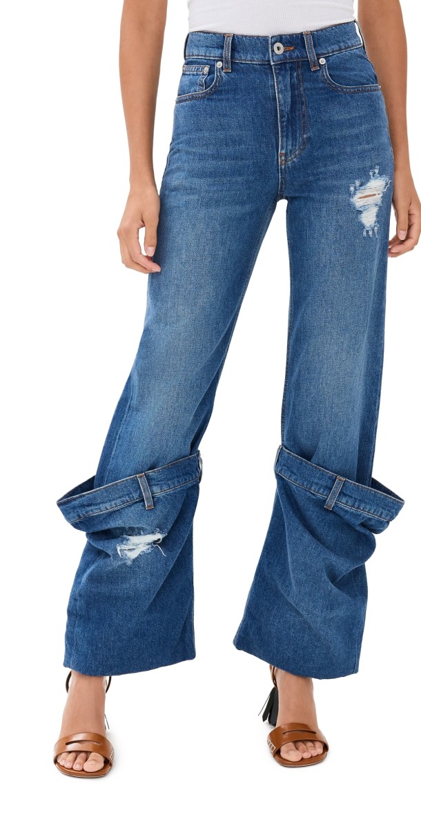 JW Anderson Bucket Jeans Light Blue